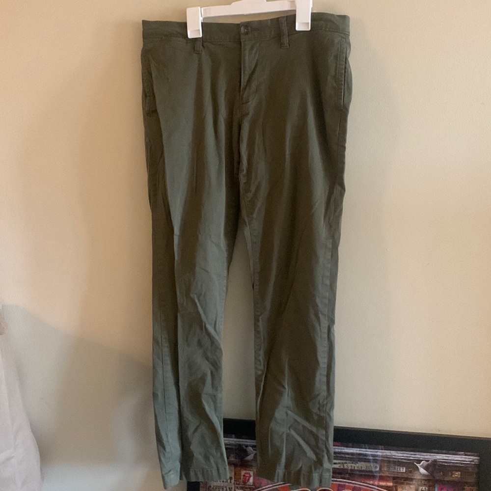 Green Khaki Pants